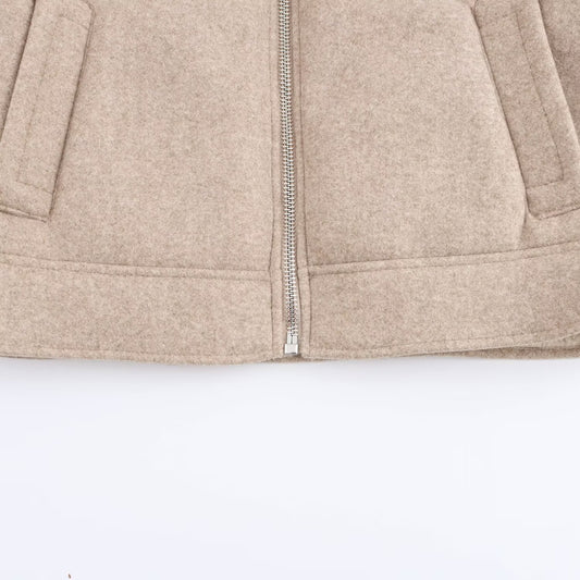 Women's Woolen Double-sided Jacket