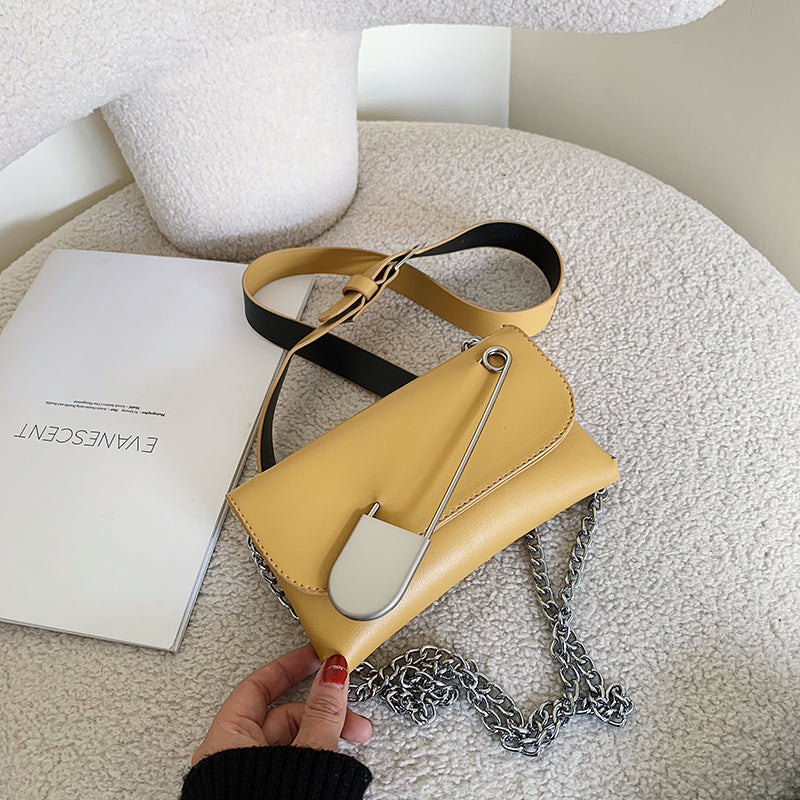 Chain crossbody bag shoulder chest bag waist bag