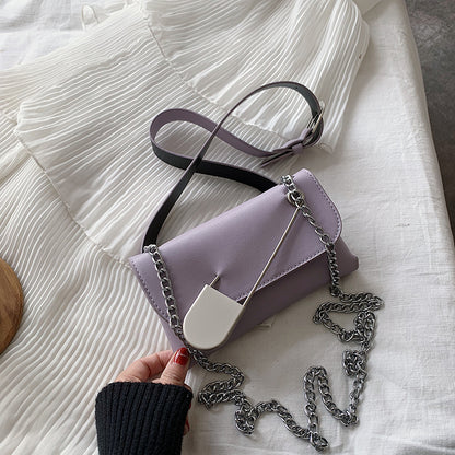 Chain crossbody bag shoulder chest bag waist bag