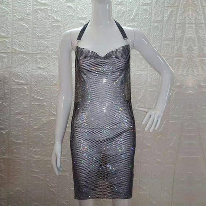 Sexy suspender dress