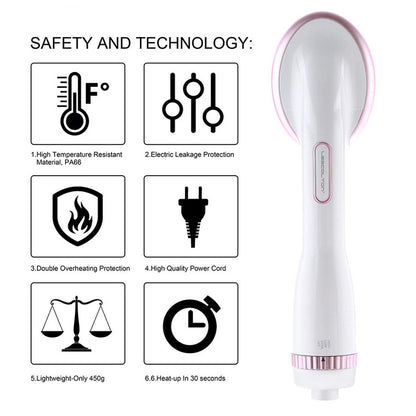Hair dryer multifunctional straight hair comb
