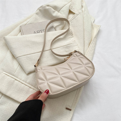 Retro Casual Portable Shoulder Bag Fashion Underarm Bag Women
