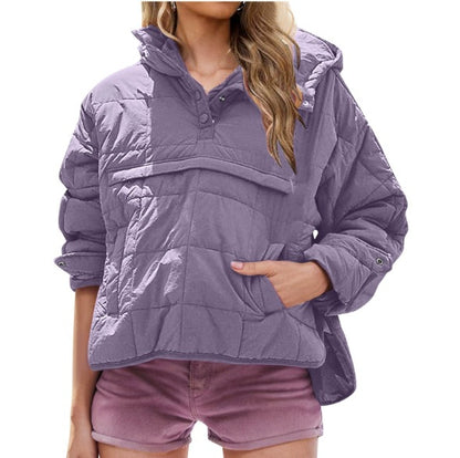 Warm Hoodie Down Jacket Women