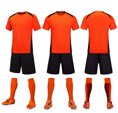 Adult and children football training suit