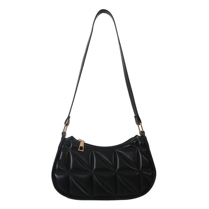 Retro Casual Portable Shoulder Bag Fashion Underarm Bag Women