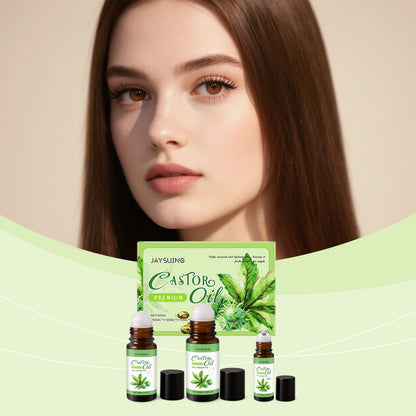 Castor Oil Care Ball Set Gentle Nourishing Tender Skin Care Massage Moisturizing Skin Care