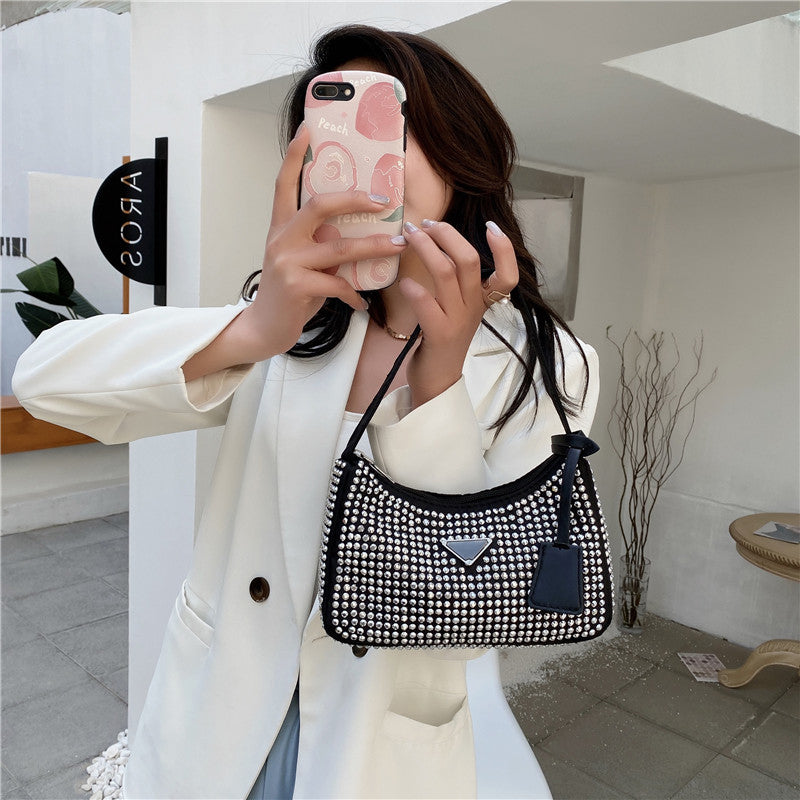 Square Bag Shoulder Bag Texture Messenger Bag Handbag