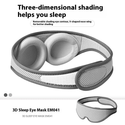 New 3D Eye Mask Sleep Shading No Pressure On Eyes Long Household Round Split Eye Shield