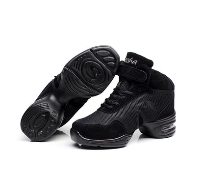 Mesh Dance Shoes For Women Square Dance Shoes Soft-soled Samba And Jazz Shoes