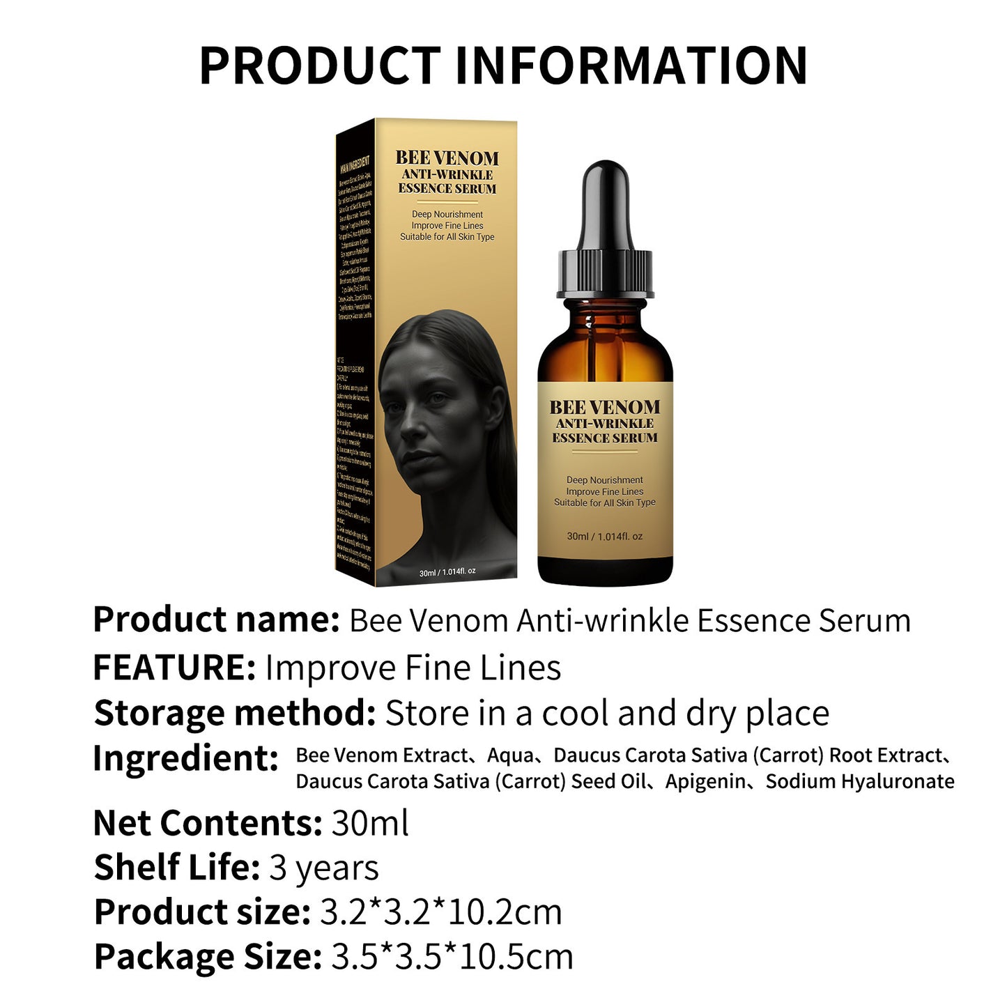 Replenishment Skin Massage Care Skin Care 30ml Hyaluronic Acid