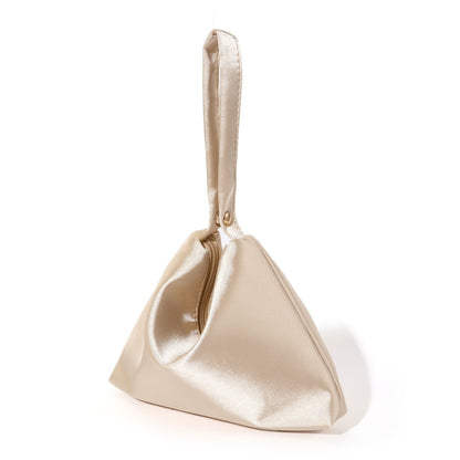 Simple Satin Satin Magnetic Dinner Bag